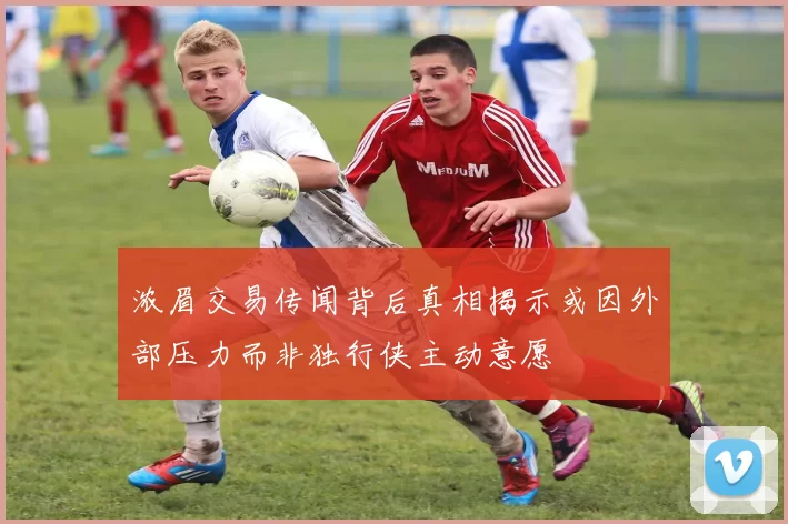 浓眉交易传闻背后真相揭示或因外部压力而非独行侠主动意愿